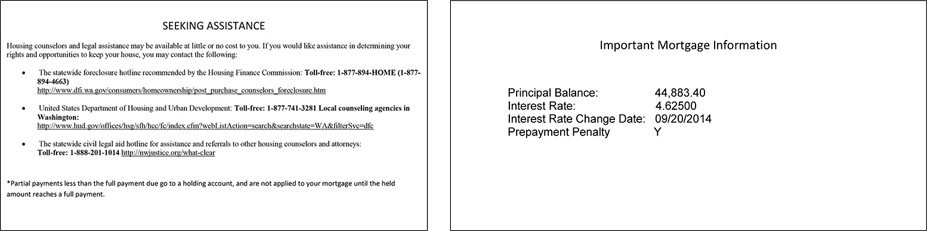 Regulation Z Compliant Payment Book