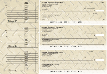 Iron Accounts Payable Designer Business Checks