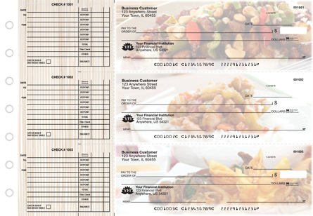 Chinese Cuisine Accounts Payable Designer Business Checks