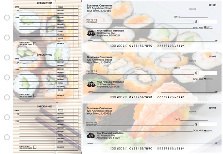Japanese Cuisine Accounts Payable Designer Business Checks