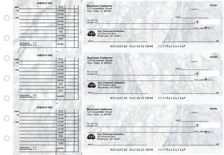 Marble Accounts Payable Designer Business Checks