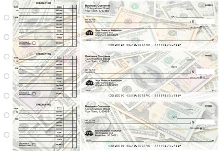 Money Accounts Payable Designer Business Checks