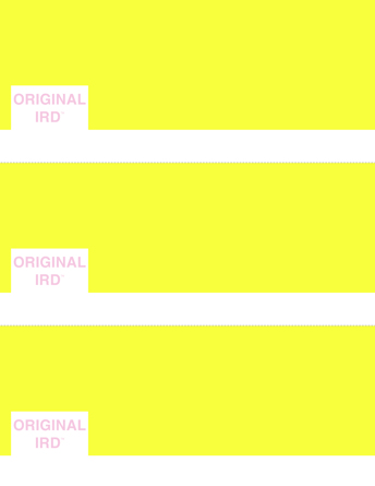 IRD Forward 3-Up Yellow Perfed