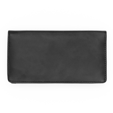 Black Smooth Leather Cover