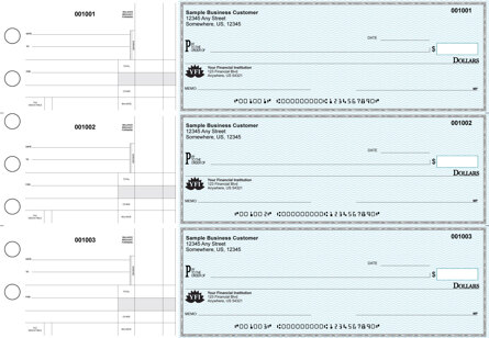 Teal Safety Standard Disbursement Business Checks