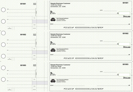 Green Knit Standard Disbursement Business Checks